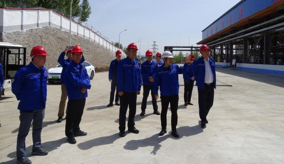 國家產業轉型升級示范區調研組 來中溶科技調研